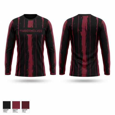 Long Sleeve Performance Shirt, Timberwolves, Softball, Teamtime, Team time, sublimation, custom sports apparel, team uniforms, spirit wear, spiritwear, sports uniforms, custom shirts, team store, custom team store, fundraiser sports, apparel fundraiser