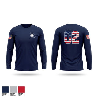 Long Sleeve Performance Shirt, Baltimore County Police Department - Woodlawn Precinct, Police, Teamtime, Team time, sublimation, custom sports apparel, team uniforms, spirit wear, spiritwear, sports uniforms, custom shirts, team store, custom team store, fundraiser sports, apparel fundraiser