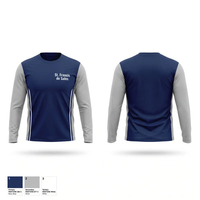 St. Francis de Sales Long Sleeve Performance Shirt - 1