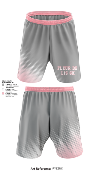 Athletic Shorts With Pockets, Fleur de Lis GK, Men's Soccer, Teamtime, Team time, sublimation, custom sports apparel, team uniforms, spirit wear, spiritwear, sports uniforms, custom shirts, team store, custom team store, fundraiser sports, apparel fundraiser
