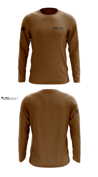 Long Sleeve Performance Shirt, NMRTC FORT BELVOIR FCPOA, , Teamtime, Team time, sublimation, custom sports apparel, team uniforms, spirit wear, spiritwear, sports uniforms, custom shirts, team store, custom team store, fundraiser sports, apparel fundraiser