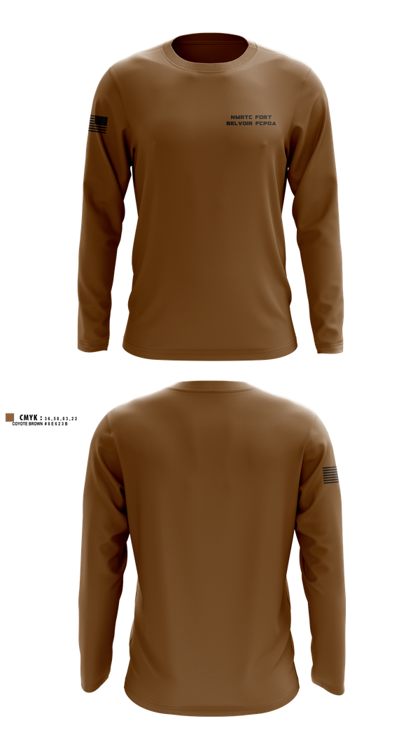 Long Sleeve Performance Shirt, NMRTC FORT BELVOIR FCPOA, , Teamtime, Team time, sublimation, custom sports apparel, team uniforms, spirit wear, spiritwear, sports uniforms, custom shirts, team store, custom team store, fundraiser sports, apparel fundraiser
