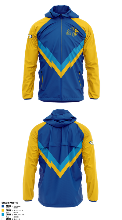 Gahanna Lincoln High School Wrestling 33636344 Windbreaker - 1