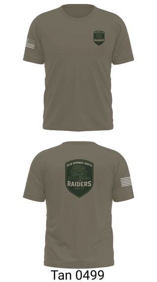 Old School Cotton Feel Shirt, BSS JROTC, , Teamtime, Team time, sublimation, custom sports apparel, team uniforms, spirit wear, spiritwear, sports uniforms, custom shirts, team store, custom team store, fundraiser sports, apparel fundraiser