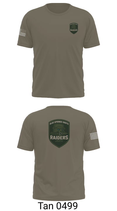 BSS JROTC 74818776 Old School Cotton Feel Shirt - 70