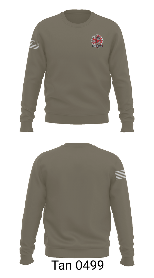Crew Neck Sweatshirt, La Porte, Fire Department, Teamtime, Team time, sublimation, custom sports apparel, team uniforms, spirit wear, spiritwear, sports uniforms, custom shirts, team store, custom team store, fundraiser sports, apparel fundraiser