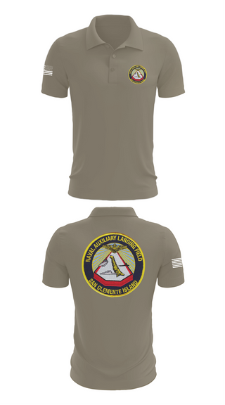Short Sleeve Performance Polo, NAVAL AUXILIARY LANDING FIELD SAN CLEMENTE ISLAND, Navy, Teamtime, Team time, sublimation, custom sports apparel, team uniforms, spirit wear, spiritwear, sports uniforms, custom shirts, team store, custom team store, fundraiser sports, apparel fundraiser