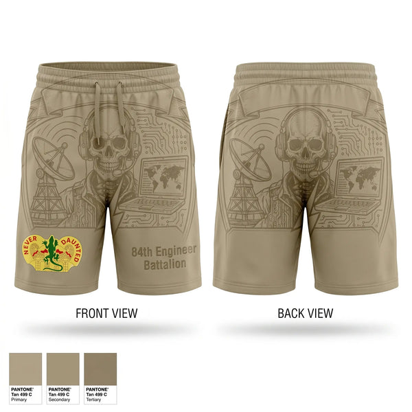 Athletic Shorts With Pockets, 84th engineer battalion, Army, Teamtime, Team time, sublimation, custom sports apparel, team uniforms, spirit wear, spiritwear, sports uniforms, custom shirts, team store, custom team store, fundraiser sports, apparel fundraiser