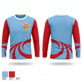 Long Sleeve Performance Shirt, Elite Ballers, Softball, Teamtime, Team time, sublimation, custom sports apparel, team uniforms, spirit wear, spiritwear, sports uniforms, custom shirts, team store, custom team store, fundraiser sports, apparel fundraiser