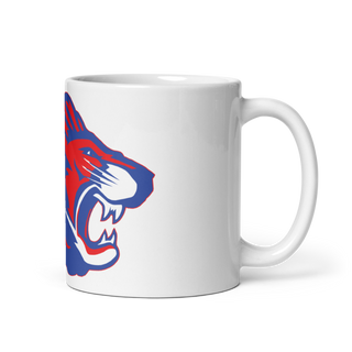 Leander High School Golf 21884690 White Glossy Mug - Small