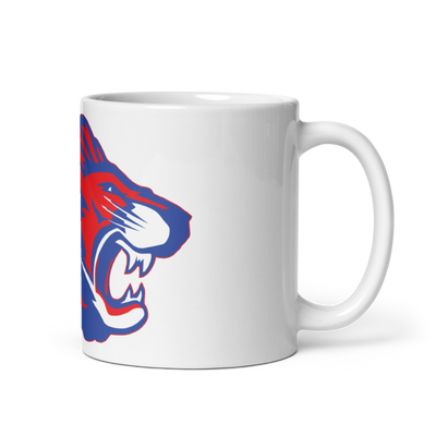 Leander High School Golf 21884690 White Glossy Mug - Small