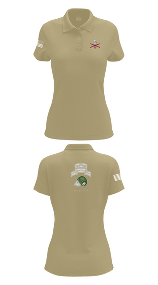 Womens Short Sleeve Performance Polo, Charlie Rock, 4-31 IN, 2IBCT, 10MTN, , Teamtime, Team time, sublimation, custom sports apparel, team uniforms, spirit wear, spiritwear, sports uniforms, custom shirts, team store, custom team store, fundraiser sports, apparel fundraiser