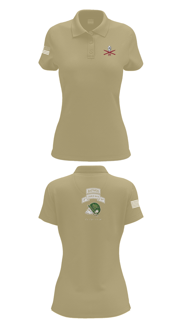 Womens Short Sleeve Performance Polo, Charlie Rock, 4-31 IN, 2IBCT, 10MTN, , Teamtime, Team time, sublimation, custom sports apparel, team uniforms, spirit wear, spiritwear, sports uniforms, custom shirts, team store, custom team store, fundraiser sports, apparel fundraiser