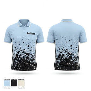 Short Sleeve Performance Polo, Bulldogs, Baseball, Teamtime, Team time, sublimation, custom sports apparel, team uniforms, spirit wear, spiritwear, sports uniforms, custom shirts, team store, custom team store, fundraiser sports, apparel fundraiser