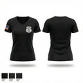 Lady Lake Police Department 1947230 Women's Short Sleeve V-neck Shirt - 1