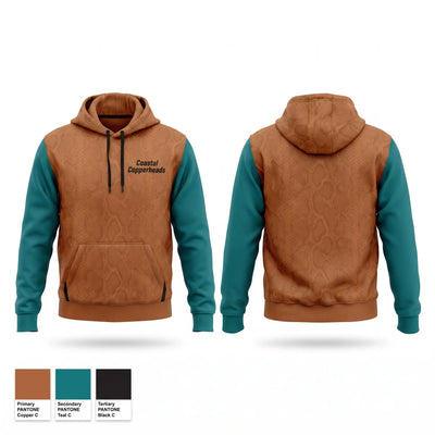 Coastal Copperheads Hoodie - 1