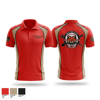 Short Sleeve Performance Polo, Fox FSB, 5-25 FAR, Army, Teamtime, Team time, sublimation, custom sports apparel, team uniforms, spirit wear, spiritwear, sports uniforms, custom shirts, team store, custom team store, fundraiser sports, apparel fundraiser