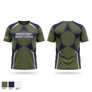 Short Sleeve Performance Shirt, Bergen County Sheriffs Office, Police, Teamtime, Team time, sublimation, custom sports apparel, team uniforms, spirit wear, spiritwear, sports uniforms, custom shirts, team store, custom team store, fundraiser sports, apparel fundraiser
