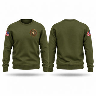 Crew Neck Sweatshirt, Montana Highway Patrol, Police, Teamtime, Team time, sublimation, custom sports apparel, team uniforms, spirit wear, spiritwear, sports uniforms, custom shirts, team store, custom team store, fundraiser sports, apparel fundraiser