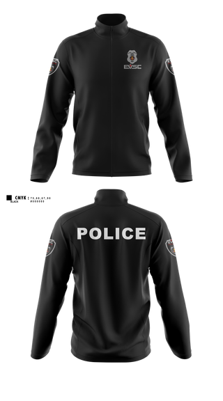 Fleece Jacket, team name, Police, Teamtime, Team time, sublimation, custom sports apparel, team uniforms, spirit wear, spiritwear, sports uniforms, custom shirts, team store, custom team store, fundraiser sports, apparel fundraiser
