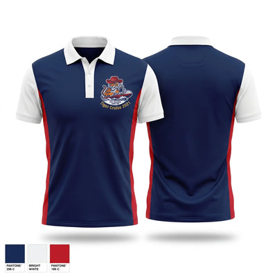 NAVY Short Sleeve Performance Polo - 1