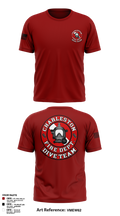 Charleston Fire Dept Dive Team 94862858 Old School Cotton Feel Shirt - 1