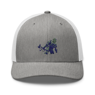 Chief Oliva Retro Trucker Hat | Yupoong 6606