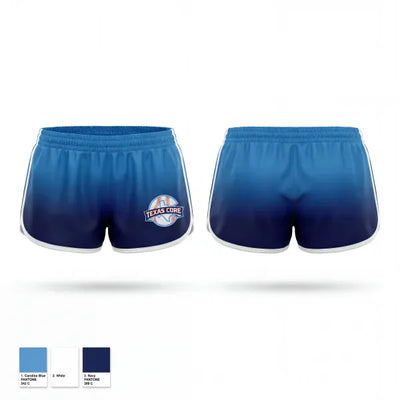 Texas Core Baseball 88016282 Women's Shorts - 1