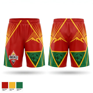 Mens Soccer Shorts, Chin Hills FC, Men's Soccer, Teamtime, Team time, sublimation, custom sports apparel, team uniforms, spirit wear, spiritwear, sports uniforms, custom shirts, team store, custom team store, fundraiser sports, apparel fundraiser