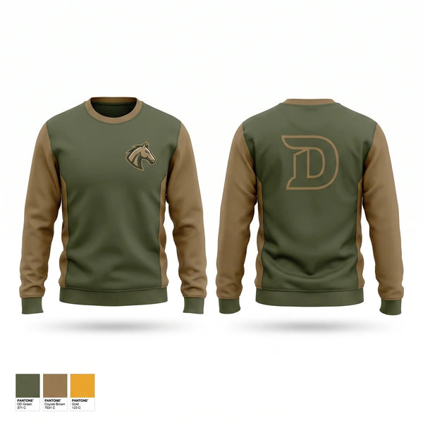 Crew Neck Sweatshirt, Davenport raiders, , Teamtime, Team time, sublimation, custom sports apparel, team uniforms, spirit wear, spiritwear, sports uniforms, custom shirts, team store, custom team store, fundraiser sports, apparel fundraiser