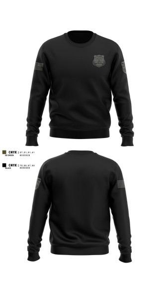Crew Neck Sweatshirt, Alexandria Police Department Special Operations, Police, Teamtime, Team time, sublimation, custom sports apparel, team uniforms, spirit wear, spiritwear, sports uniforms, custom shirts, team store, custom team store, fundraiser sports, apparel fundraiser
