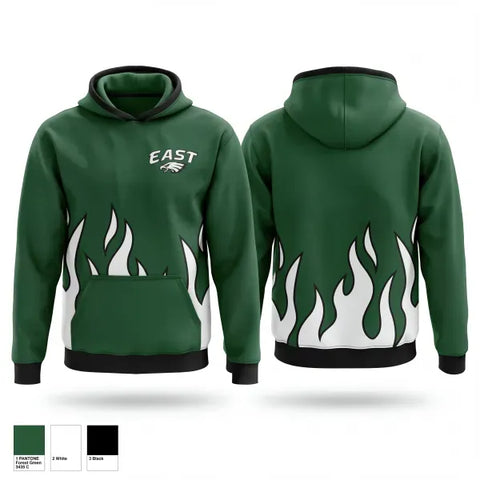 Hoodie, East Henderson High School, Track & Field, Teamtime, Team time, sublimation, custom sports apparel, team uniforms, spirit wear, spiritwear, sports uniforms, custom shirts, team store, custom team store, fundraiser sports, apparel fundraiser