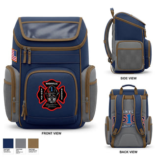 Gear Bag, RESCUE 1, Fire Department, Teamtime, Team time, sublimation, custom sports apparel, team uniforms, spirit wear, spiritwear, sports uniforms, custom shirts, team store, custom team store, fundraiser sports, apparel fundraiser