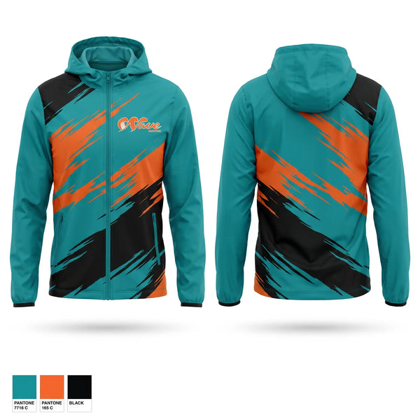 Windbreaker, WAVE, Baseball, Teamtime, Team time, sublimation, custom sports apparel, team uniforms, spirit wear, spiritwear, sports uniforms, custom shirts, team store, custom team store, fundraiser sports, apparel fundraiser