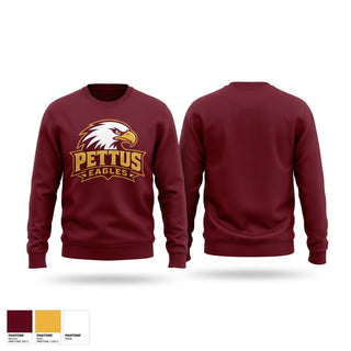 Crew Neck Sweatshirt, Pettus Eagles, , Teamtime, Team time, sublimation, custom sports apparel, team uniforms, spirit wear, spiritwear, sports uniforms, custom shirts, team store, custom team store, fundraiser sports, apparel fundraiser