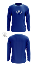 Gretna High School Baseball 91684950 Long Sleeve Performance Shirt - 30