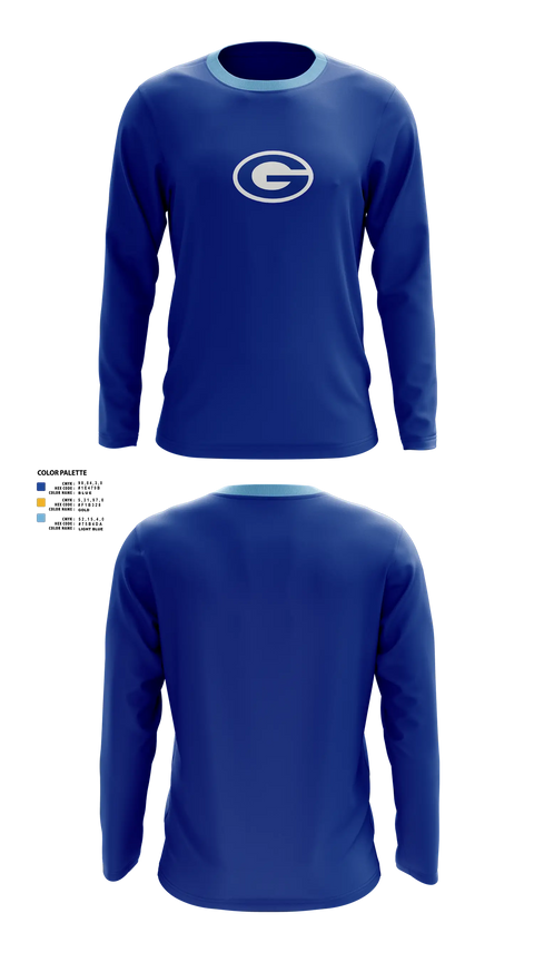 Long Sleeve Performance Shirt, Gretna High School Baseball, Baseball, Teamtime, Team time, sublimation, custom sports apparel, team uniforms, spirit wear, spiritwear, sports uniforms, custom shirts, team store, custom team store, fundraiser sports, apparel fundraiser