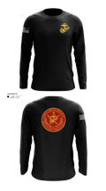 MCRD Parris Island Protocol Office 57791645 Long Sleeve Performance Shirt - 21