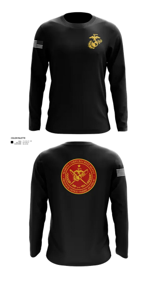 Long Sleeve Performance Shirt, MCRD Parris Island Protocol Office, Marines, Teamtime, Team time, sublimation, custom sports apparel, team uniforms, spirit wear, spiritwear, sports uniforms, custom shirts, team store, custom team store, fundraiser sports, apparel fundraiser