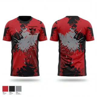 Soft Poly Tee Cotton Like Feel, Mississippi Bandits Youth Football and Cheer Team, , Teamtime, Team time, sublimation, custom sports apparel, team uniforms, spirit wear, spiritwear, sports uniforms, custom shirts, team store, custom team store, fundraiser sports, apparel fundraiser