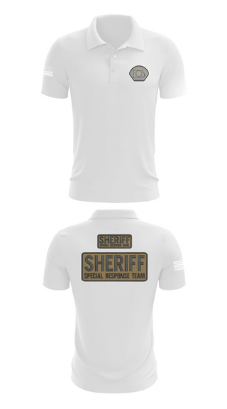 Short Sleeve Performance Polo, Crime Suppression, Police, Teamtime, Team time, sublimation, custom sports apparel, team uniforms, spirit wear, spiritwear, sports uniforms, custom shirts, team store, custom team store, fundraiser sports, apparel fundraiser
