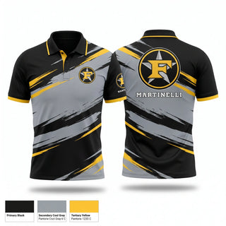 Short Sleeve Performance Polo, Five Star Mafia, Baseball, Teamtime, Team time, sublimation, custom sports apparel, team uniforms, spirit wear, spiritwear, sports uniforms, custom shirts, team store, custom team store, fundraiser sports, apparel fundraiser