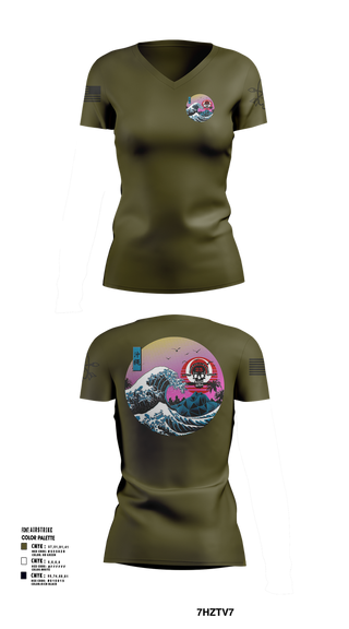 Womens Short Sleeve Vneck Shirt, ODA 1123, , Teamtime, Team time, sublimation, custom sports apparel, team uniforms, spirit wear, spiritwear, sports uniforms, custom shirts, team store, custom team store, fundraiser sports, apparel fundraiser