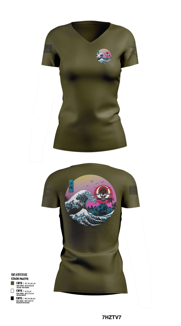 Womens Short Sleeve Vneck Shirt, ODA 1123, , Teamtime, Team time, sublimation, custom sports apparel, team uniforms, spirit wear, spiritwear, sports uniforms, custom shirts, team store, custom team store, fundraiser sports, apparel fundraiser