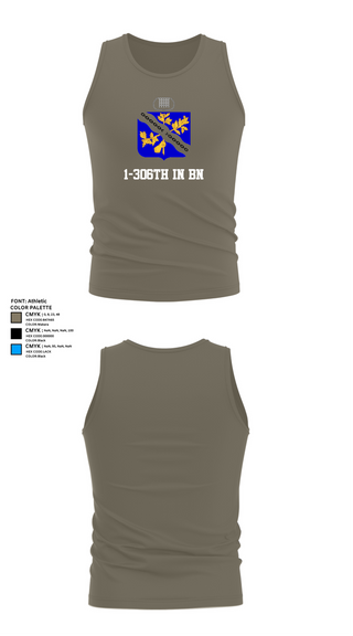 Tank Top, 1-306th IN BN, , Teamtime, Team time, sublimation, custom sports apparel, team uniforms, spirit wear, spiritwear, sports uniforms, custom shirts, team store, custom team store, fundraiser sports, apparel fundraiser