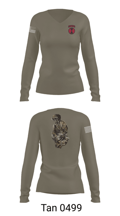 Lightfighter 5080624 Women's Long Sleeve V-neck Shirt - 77