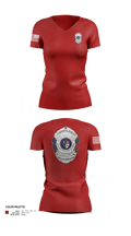Ipfca 31637304 Women's Short Sleeve V-neck Shirt - 51