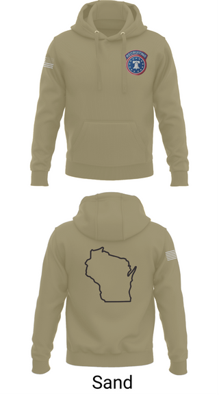 Hoodie, Waukesha recruiting station, Army, Teamtime, Team time, sublimation, custom sports apparel, team uniforms, spirit wear, spiritwear, sports uniforms, custom shirts, team store, custom team store, fundraiser sports, apparel fundraiser
