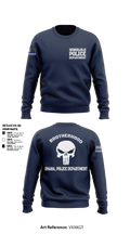 Honolulu Police Department 64074872 Crew Neck Sweatshirt - 5
