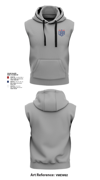 Sleeveless Hoodie, Unity Baseball Academy, Baseball, Teamtime, Team time, sublimation, custom sports apparel, team uniforms, spirit wear, spiritwear, sports uniforms, custom shirts, team store, custom team store, fundraiser sports, apparel fundraiser
